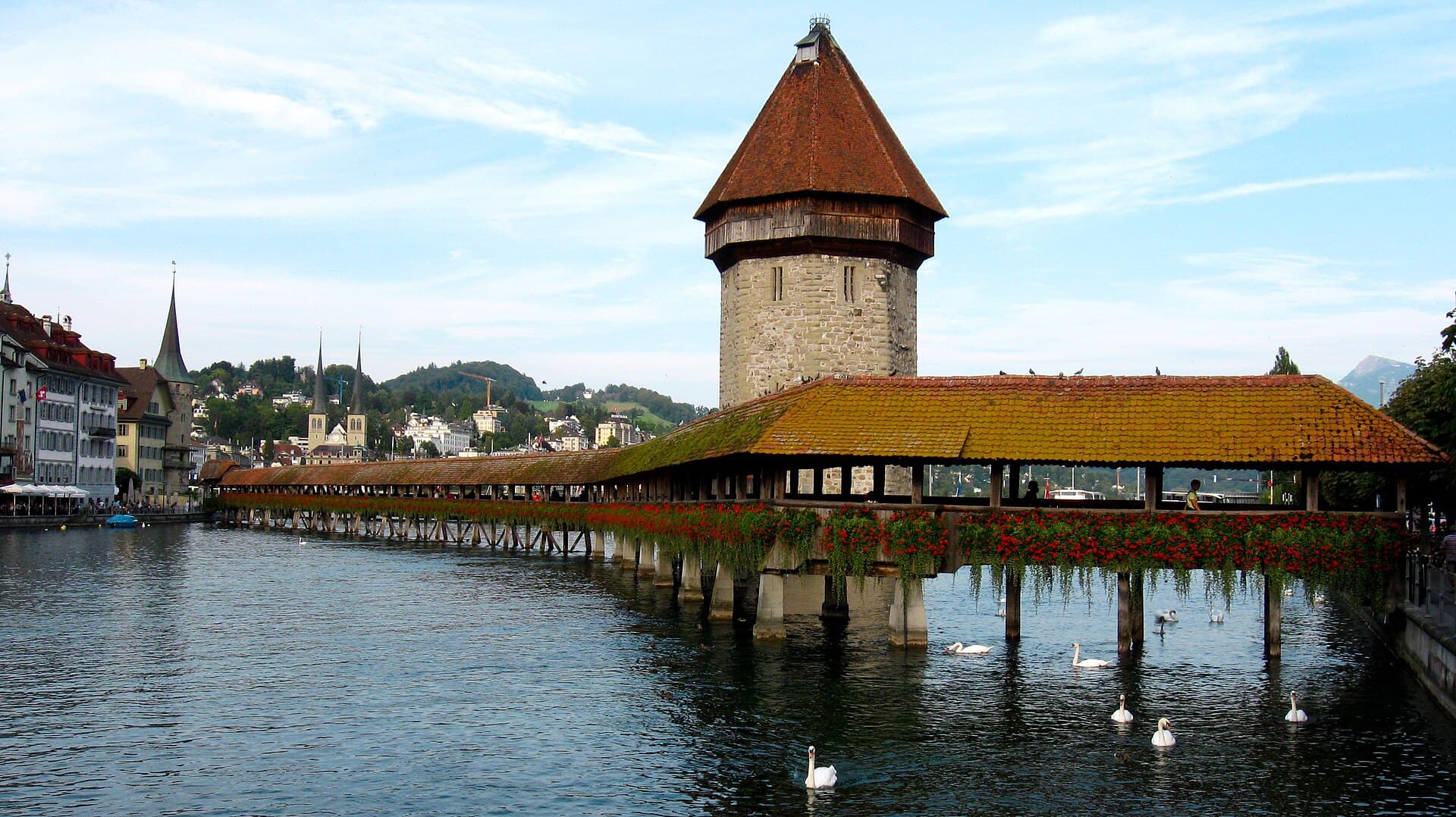 Die Kapellbrücke in Luzern — das Wahrzeichen unserer Stadt
