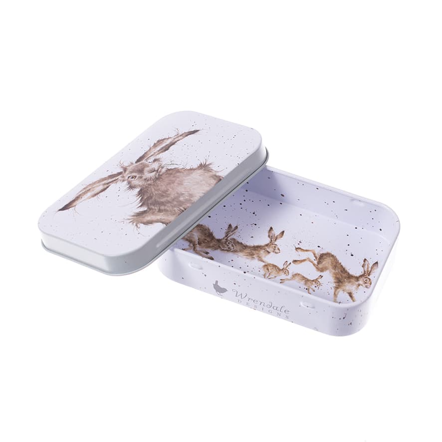 Wrendale Mini Tin 'Hare-Brained'